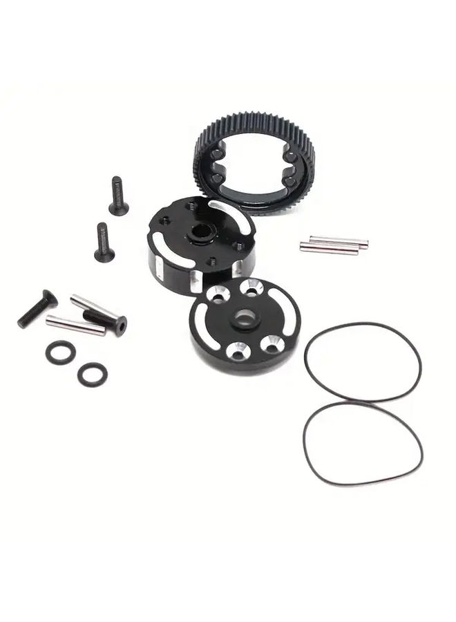 Aluminum Sealed Gear Case For RC Car Black - Image 1