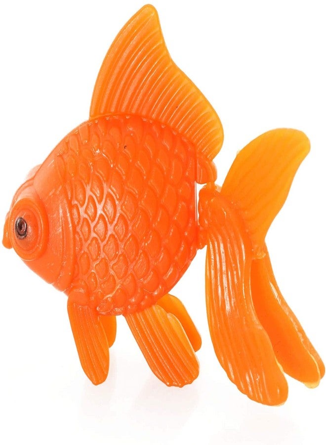 SQXBK Plastic Gold Fish - 10PCS, 2 Inch Orange Artificial Floating Fish for Aquarium & Tank Ornament - Image 5