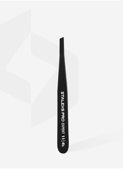 STALEKS PRO Eyebrow tweezers black - EXPERT 11 | TYPE 4b (narrow beveled)  - Image 3