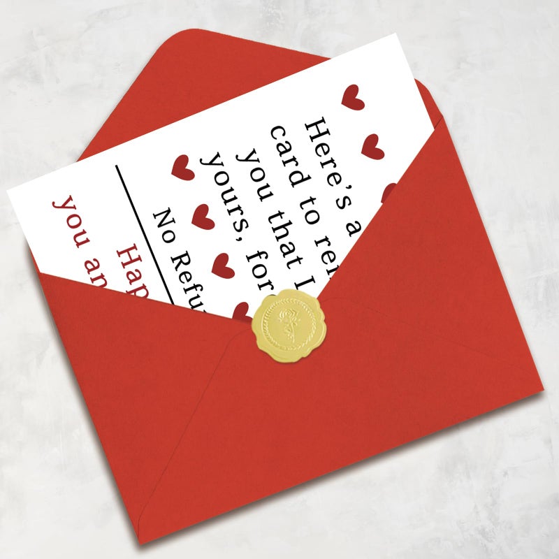 Mcduldul Valentines Day Card | Valentine Day Gifts for Him Her | Happy Anniversary Decorations for Women Men Husband Wife - Image 5