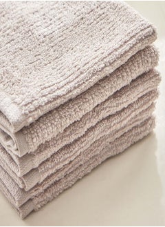 Home Box Cloud Touch 6-Piece Zero Twist Cotton Face Towel Set 30x30 cm  - Image 2