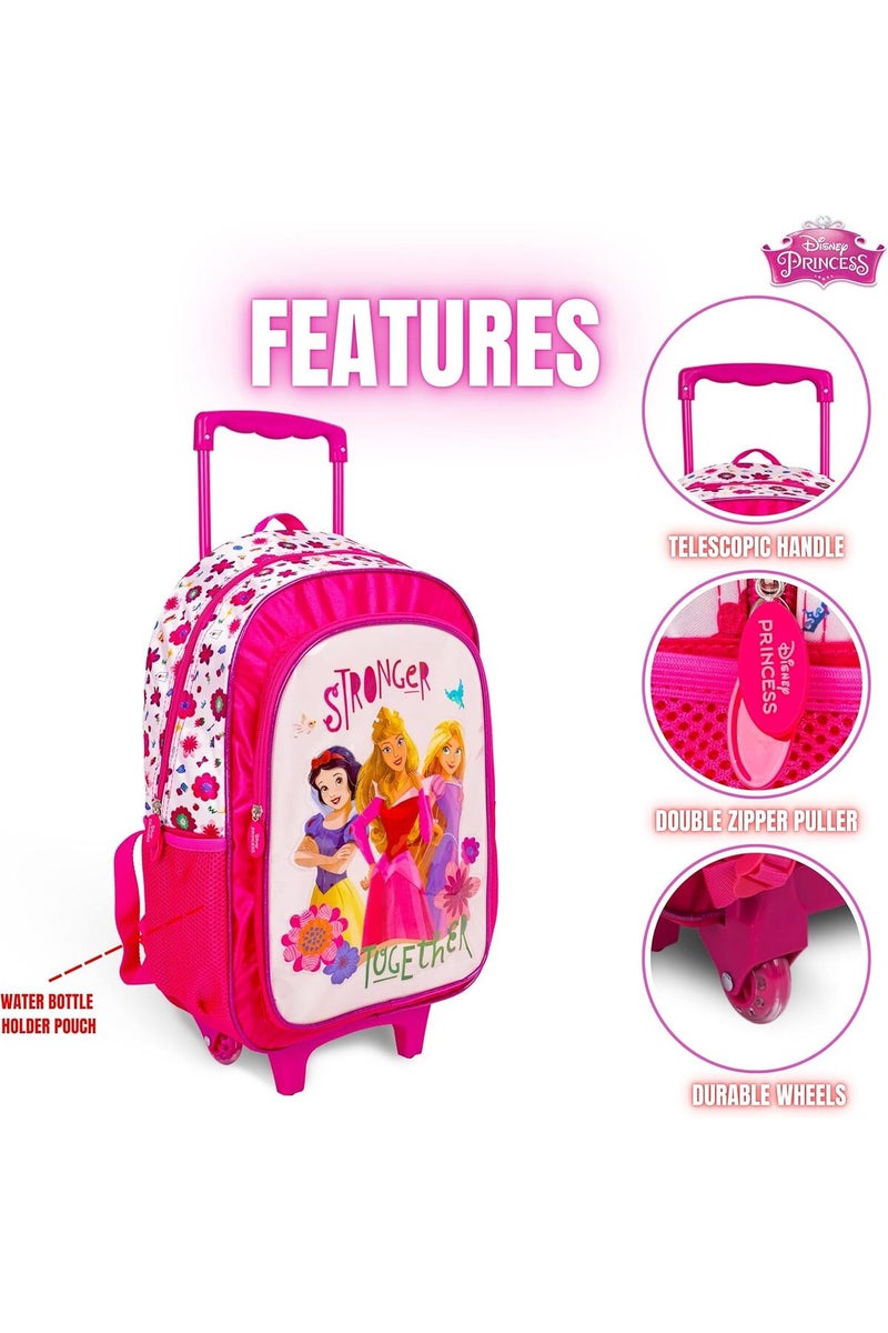 Trucare Sanrio Hello Kitty 5-in-1 Trolley School Bag Set (Backpack, Lunch Box, Insulated Bag, Pencil - Image 3