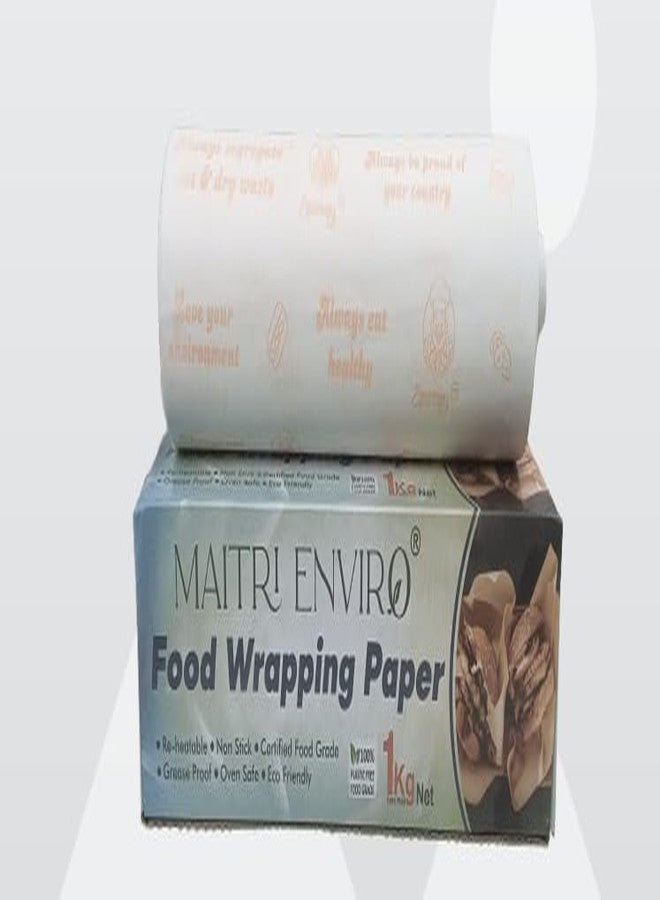Maitri Enviro Food Wrapping Paper Butter Paper 1kg Stick Butter Food Wrap/Wrapping Paper - Image 1