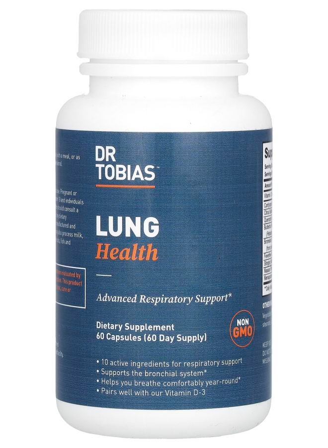 Dr. Tobias Lung Health 60 Capsules