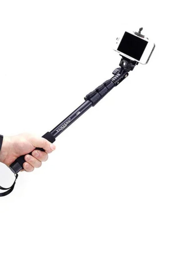 Yunteng Selfie Stick Extendable Handheld Monopod Phone Holder With Bluetooth Shutter for Camera iPhone Android GoPro  - Image 1