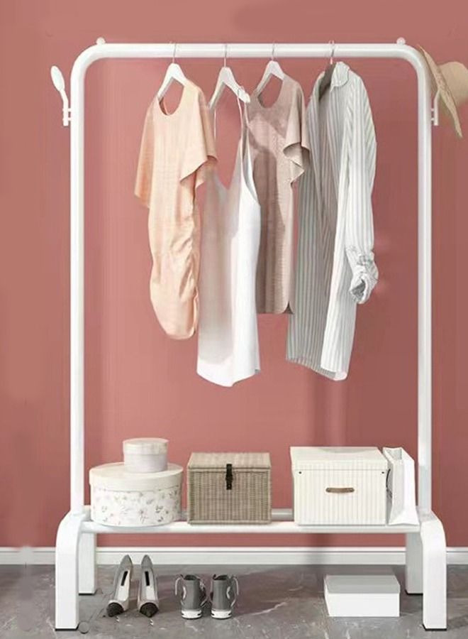 fashionhome Clothes Shoe Rack with Tree Shaped Holding Hooks - Image 1