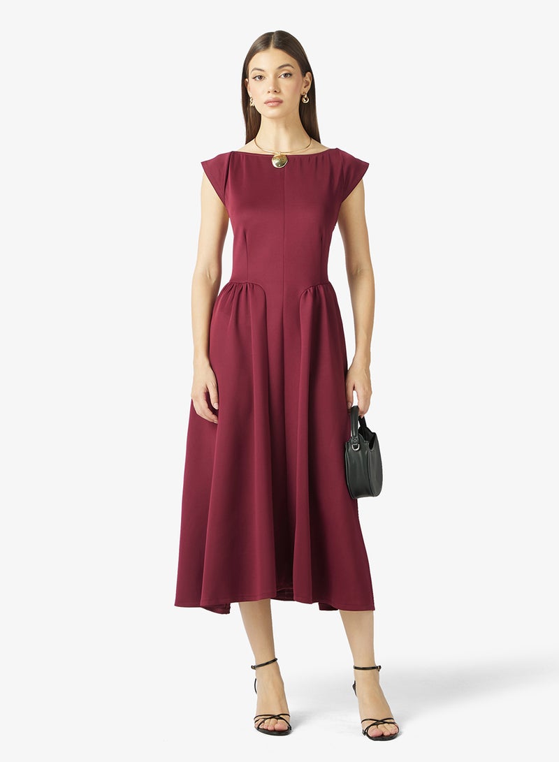ELLA A-line Dress With Princess Cut - Image 4