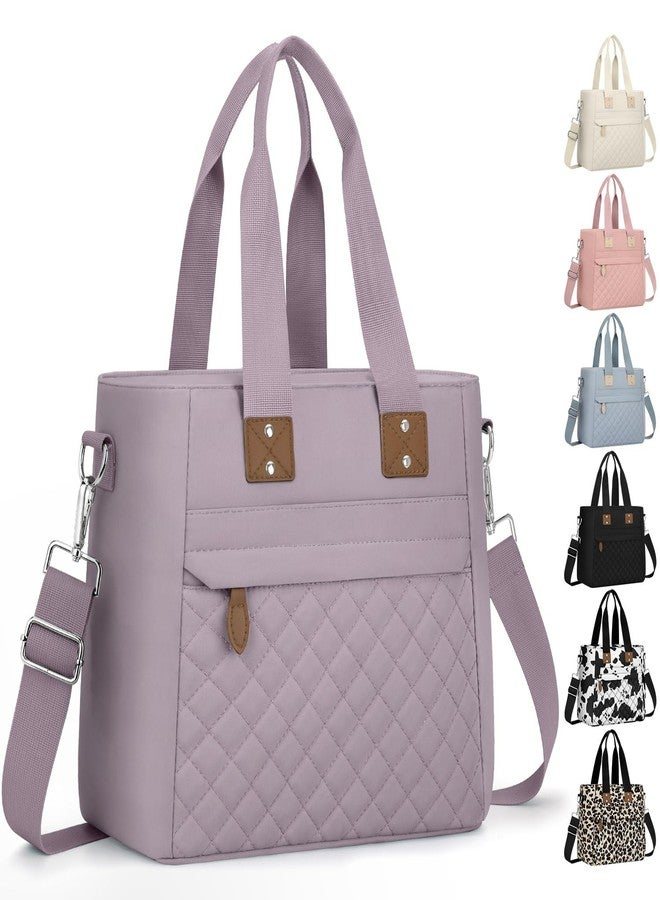 Capolo Insulated Lunch Box for Women & Men - Large Thermal Lunch Bag Women with Removable Shoulder Strap, Reusable Lunch Cooler Tote Bags Purse for Adults Work, Picnic, Hiking, Beach, Travel, MediumPurple - Image 1