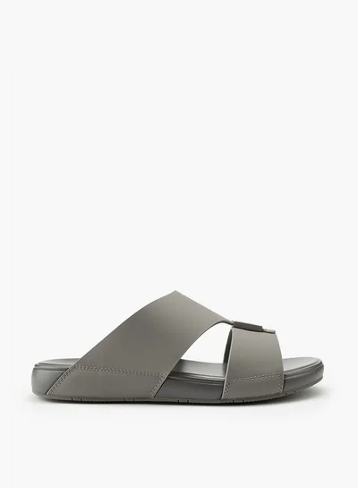 DUCHINI Men's Textured Arabic Slip-On Sandals