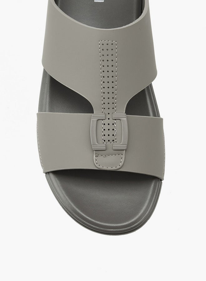 دوتشيني صنادل رجالية عربية سهلة الارتداء بنقوش - Image 4