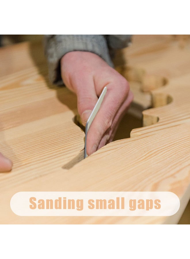 Honoson 15 Pieces 2 x 2 Inch Sanding Pads Padded Sanding Pads Polishing Soft Mess Pen Sanding Kit Double Sided Grits for Plastic Sanding Acrylic Materials  - Image 5