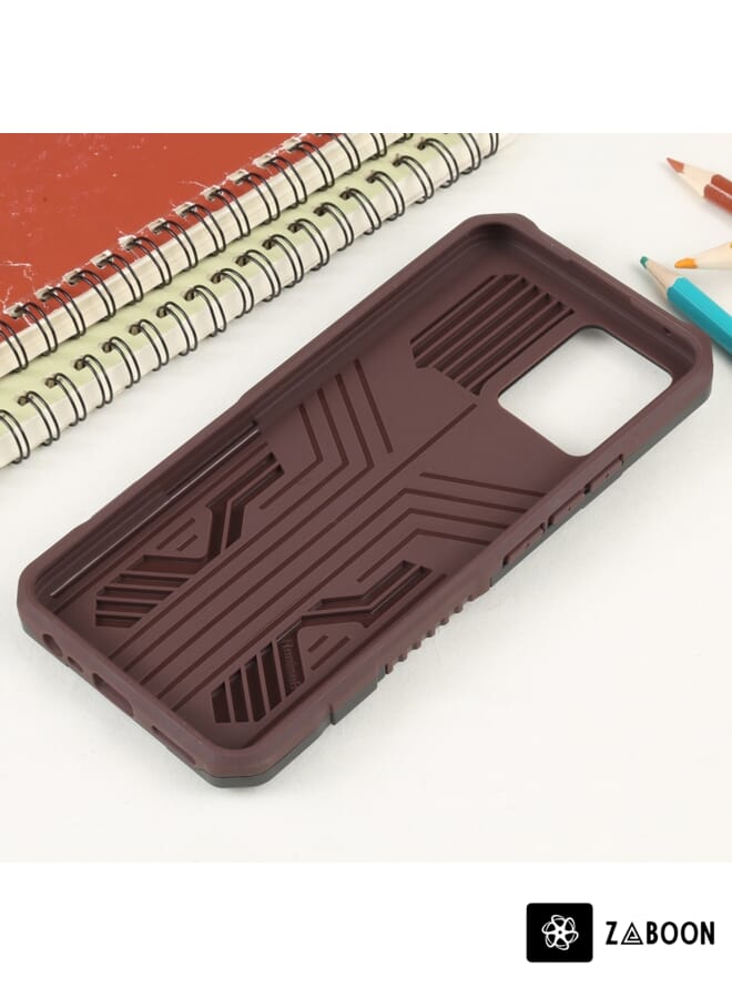 Zaboon Protective Case Cover For Realme 8 Pro Armor Warrior Shockproof PC + TPU - Image 3