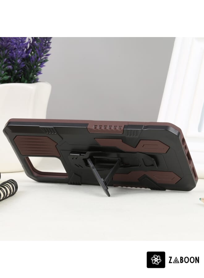 Zaboon Protective Case Cover For Realme 8 Pro Armor Warrior Shockproof PC + TPU - Image 5