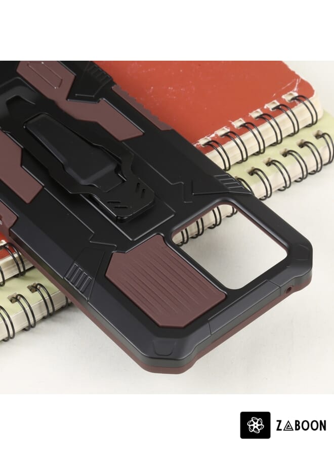 Zaboon Protective Case Cover For Realme 8 Pro Armor Warrior Shockproof PC + TPU - Image 4