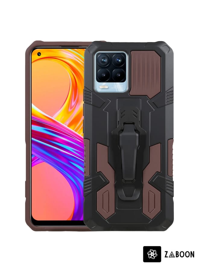 Zaboon Protective Case Cover For Realme 8 Pro Armor Warrior Shockproof PC + TPU - Image 1