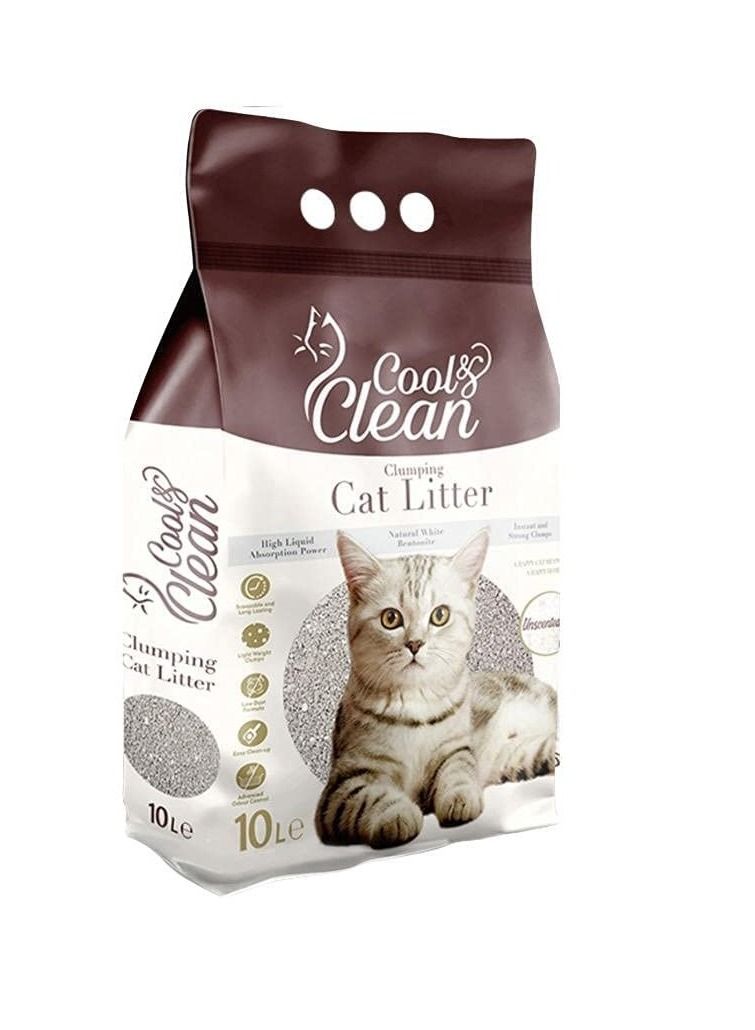 Cool & Clean Baby Powder Flavor Clumping Cat Litter - Image 1