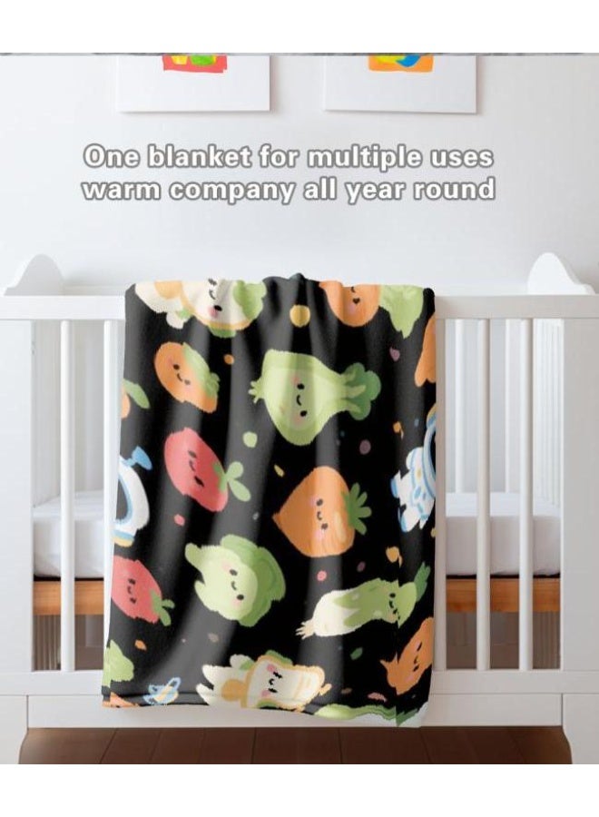 general Baby and children's cartoon flannel thin blanket (warm and comfortable, suitable for sleep, game use) 70cm*100cm - 545 - Image 5