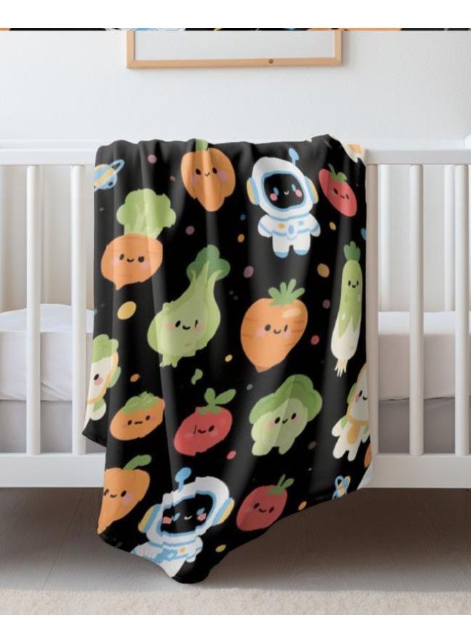 general Baby and children's cartoon flannel thin blanket (warm and comfortable, suitable for sleep, game use) 70cm*100cm - 545 - Image 3