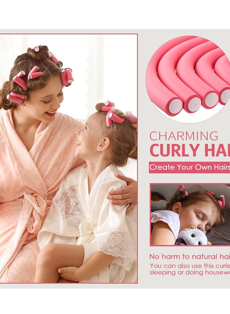 62 pieces universal bar, sponge curling iron, heat-free curling iron, flexible foam curling iron, comb set. - Image 5