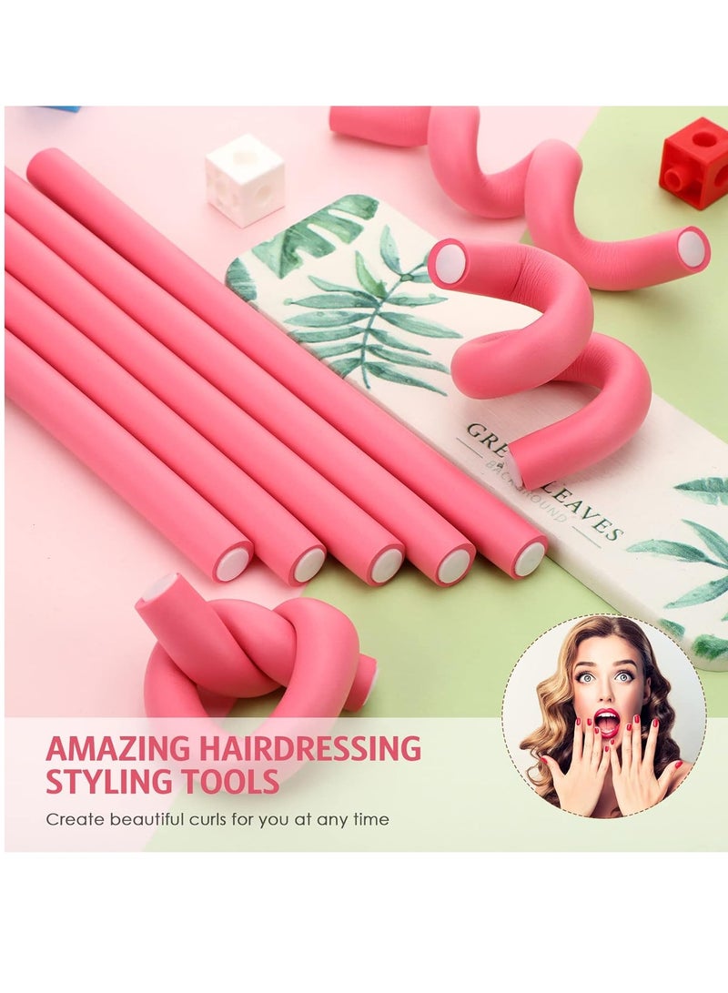 62 pieces universal bar, sponge curling iron, heat-free curling iron, flexible foam curling iron, comb set. - Image 4
