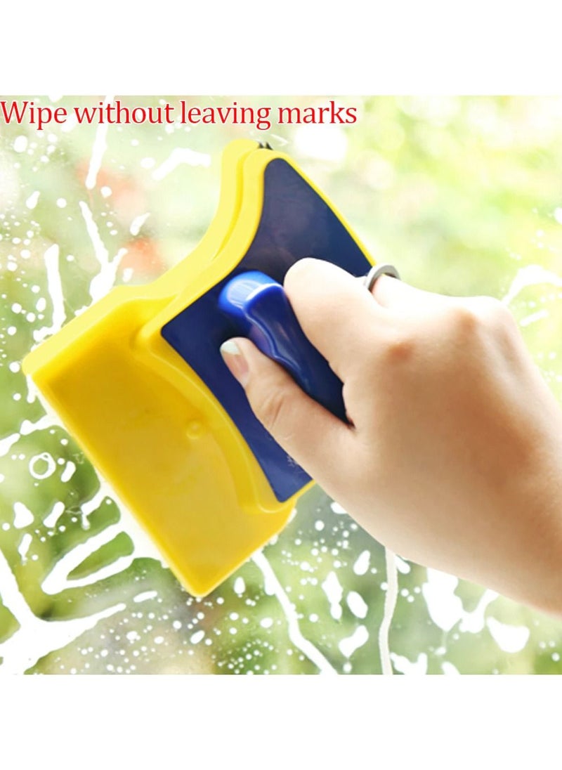 DubaiGallery Magnet Glass Cleaner Double Side Magnetic Window Cleaner Glass Wiper Useful Surface Brush High Efficiency Cleaning Tools  - Image 2