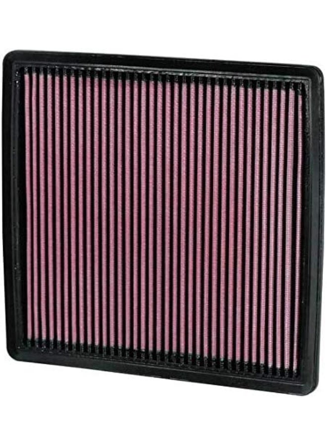 Engine Air Filter: High Performance, Washable, Replacement Compatible with 2007-2019 Ford/Lincoln Truck and SUV (F150, F150 Raptor, Expedition, Navigator, F250/350/450/550/650), 33-2385