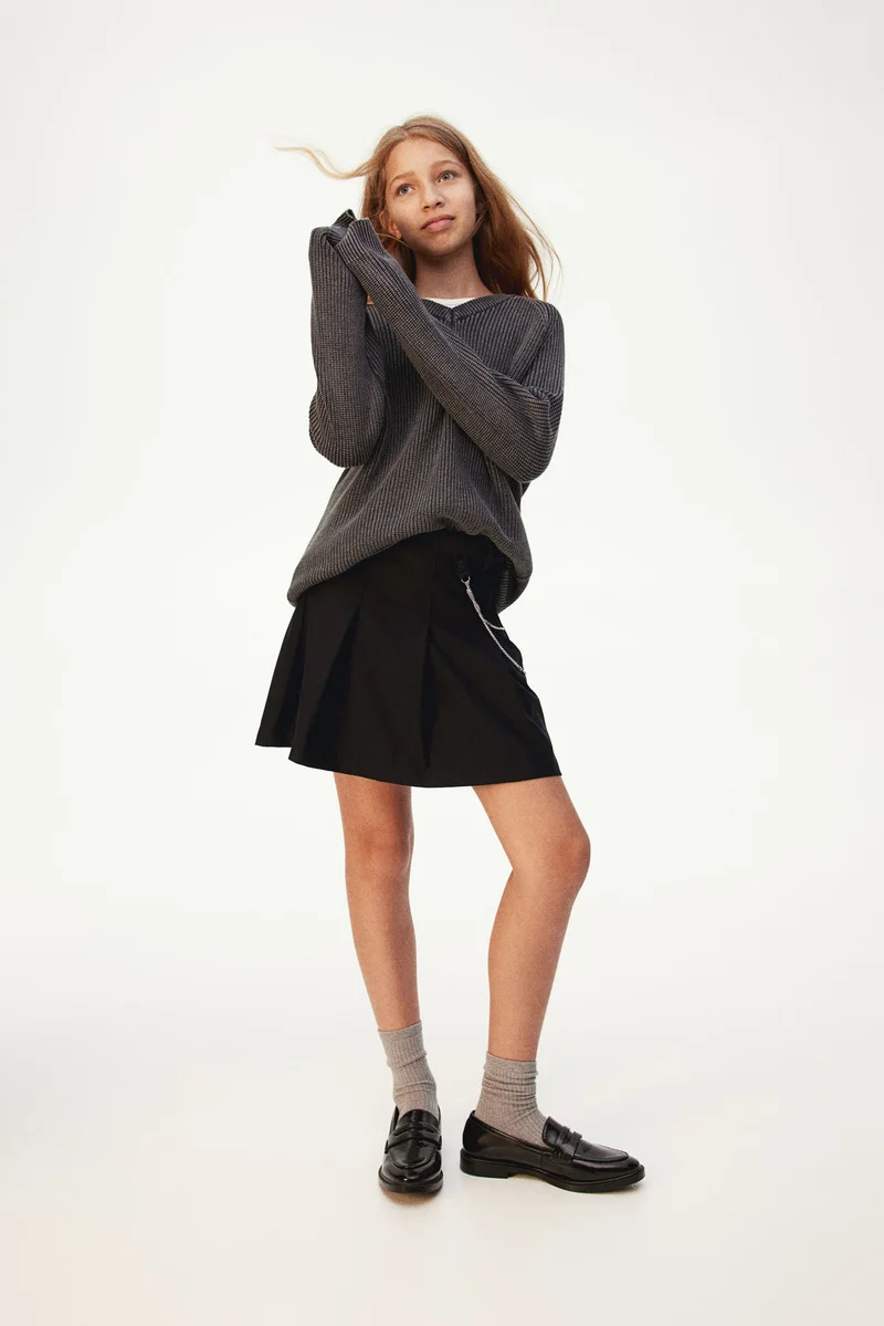 H&M Pleated Skirt