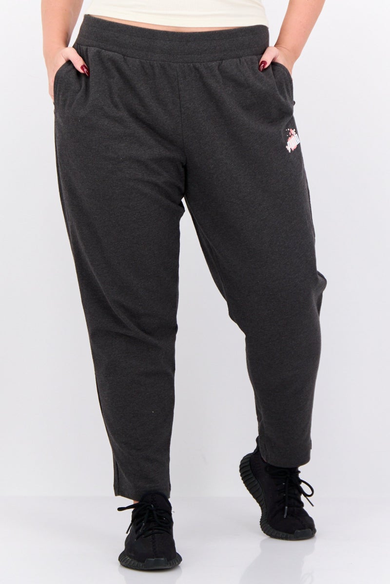 PUMA Women Regular Fit Outdoor Sweatpants, Dark Grey - Image 1