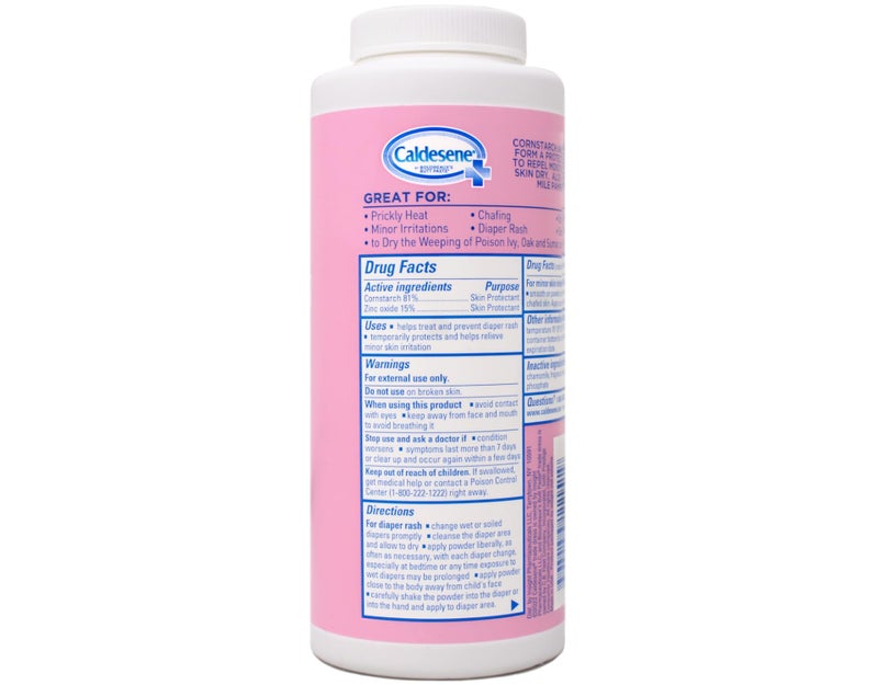 Caldesene Medicated Protecting Powder with Zinc Oxide & Cornstarch-Talc Free, 5 Ounce (5 Pack) - Image 4