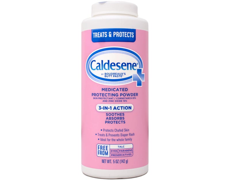Caldesene Medicated Protecting Powder with Zinc Oxide & Cornstarch-Talc Free, 5 Ounce (5 Pack) - Image 2