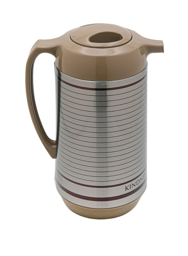 BASURRAH Thermos for tea and coffee, Steel Bassurah, capacity 1 liter