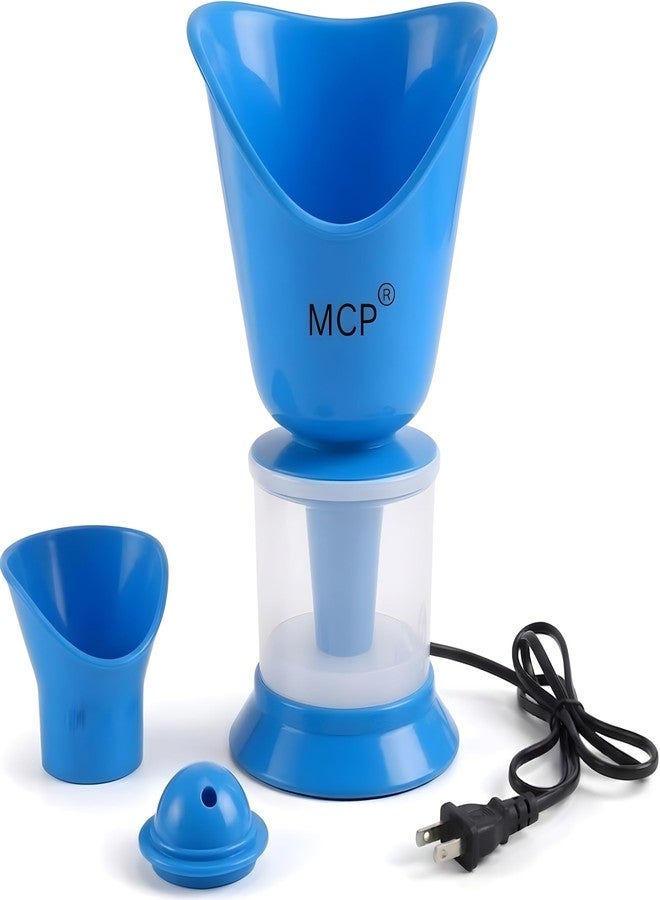 MCP Steam 3 in 1 Vaporizer,Steamer for cough and cold kids steam nose inhaler and facial vaporizer (Blue) - Image 1