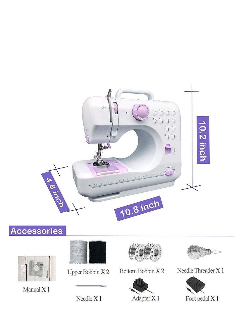 12 Stitches Multifunction Mini Sewing Machine FHSM-505 White - pzsku/ZF83F415529F61DD65B99Z/45/_/1739157780/55111087-0e10-4763-afa3-9262a2abced4