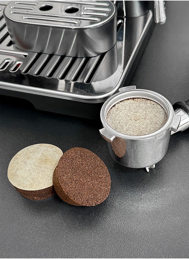 Generic - Coffee Espresso Machine 100pcs Paper Filter 51mm Filter Puck Screen Secondary Water Separation Filter Special Filter Paper - Image 1