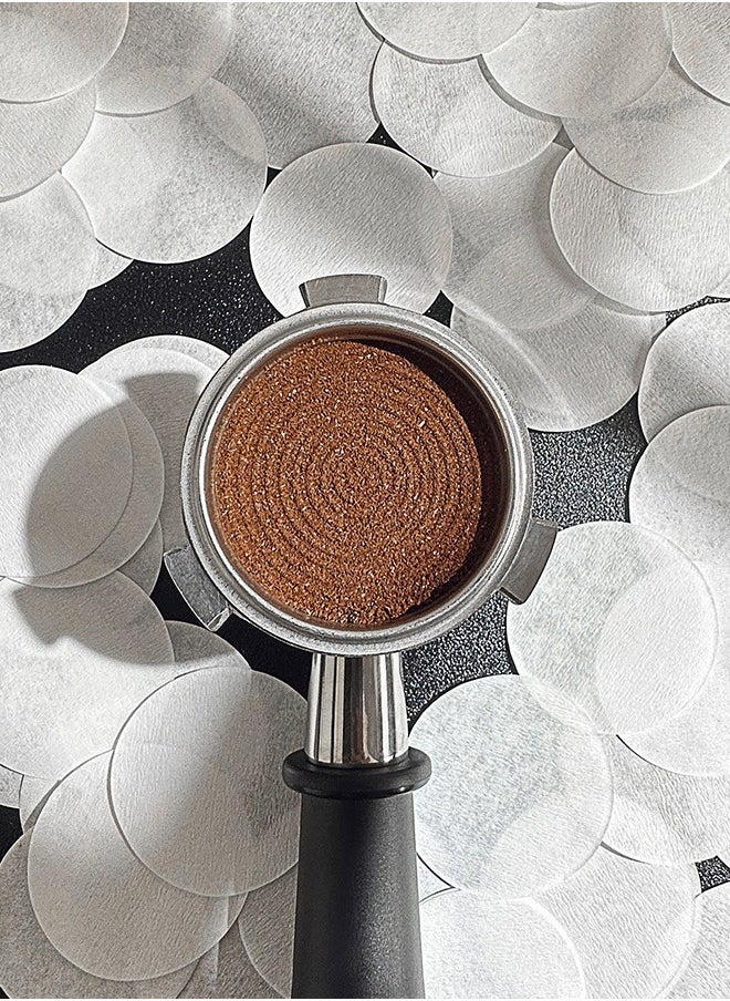 Generic - Coffee Espresso Machine 100pcs Paper Filter 51mm Filter Puck Screen Secondary Water Separation Filter Special Filter Paper - Image 1