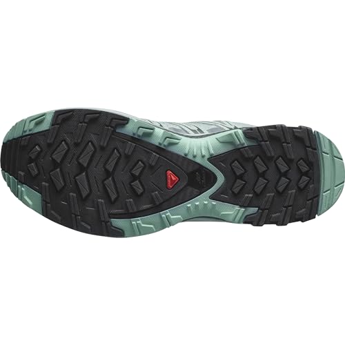 Salomon Women’s XA PRO 3D Gore-Tex Waterproof Trail Running Shoes - Lead / Stormy Weather / Meadowbrook - 5.5 - Image 4