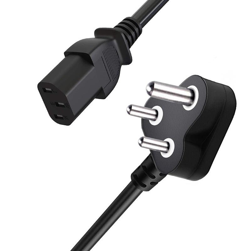 FEDUS .75 Sq mm Copper Wire 5M 16Feet Power Cable for PC, Desktop Computer, Monitor, SMPS, TV, Printer, Power Supply, Kettle Lead 3 pin Replacement IEC Computer Mains Power Cable Cord,1 Year Warranty - Image 4