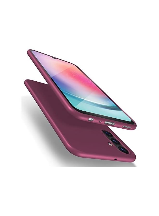 إكس ليفيل حافظة Galaxy A24 Ltd حافظة رفيعة وناعمة من مادة TPU فائقة النحافة [سلسلة Guardian] غطاء خلفي للهاتف A24 خفيف وواقي بطبقة نهائية غير لامعة متوافقة مع Galaxy A24 4G 2023-أسود - Image 1