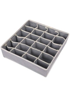 Dubkart 4 Piece Underwear Organizer Storage Box Set Grey  - Image 3