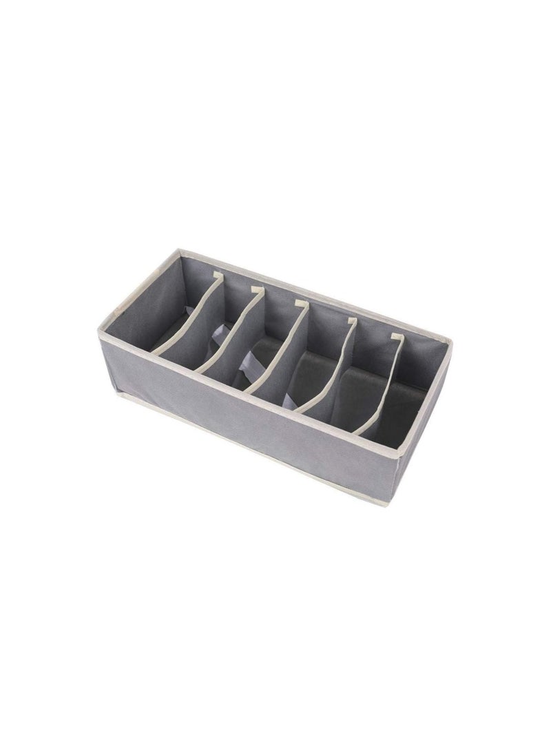 Dubkart 4 Piece Underwear Organizer Storage Box Set Grey  - Image 5