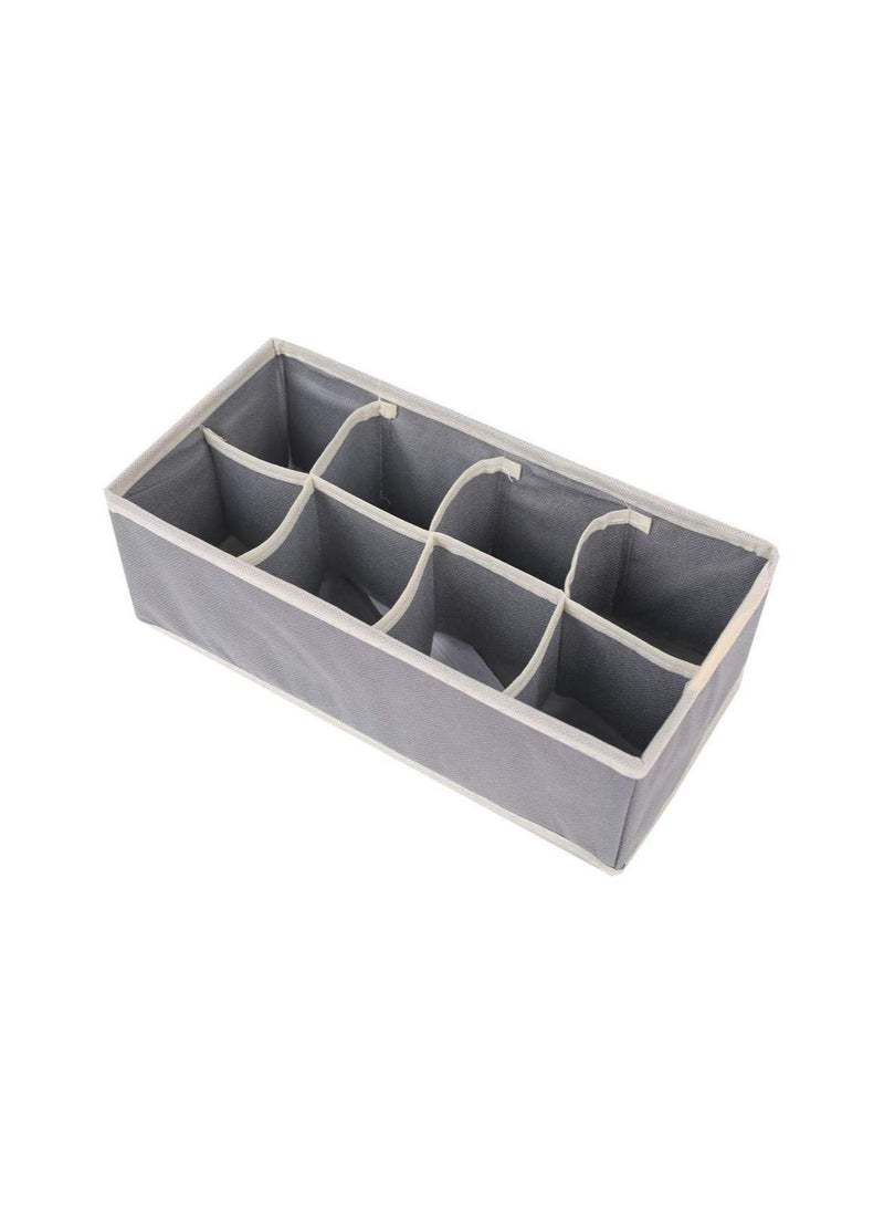 Dubkart 4 Piece Underwear Organizer Storage Box Set Grey  - Image 4