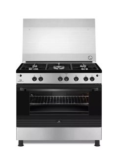 Freestanding Gas Cooker 90X60 cm 5 Burners Enamel Pan Supports CLPC906FSE Stainless Steel/Black - pzsku/ZF83F96A4E288737051B3Z/45/_/1706023532/bbc9d2e6-19f3-4d80-85e8-8d37a5975ee6