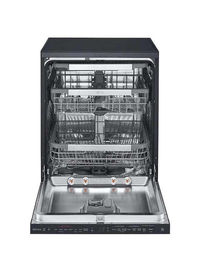 LG Freestanding Dishwasher 9 L 2700 W DFB325HM Matte Black - Image 2