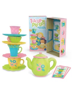 Educational Insights Teacup Pile Up! Relay Game Preschool Board Game Gift For Kids Ages 4+  - Image 1