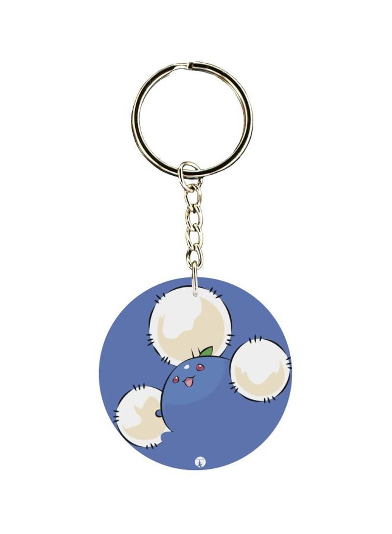 Cartoon Printed Keychain