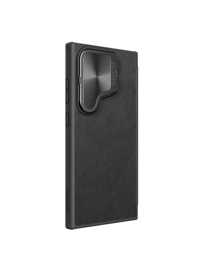 Nillkin Case For Samsung Galaxy S24 Ultra 5G Qin Prop Series Flip Camera Cover Design Leather Phone Case - Image 3