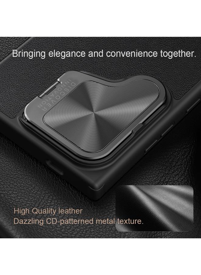 Nillkin Case For Samsung Galaxy S24 Ultra 5G Qin Prop Series Flip Camera Cover Design Leather Phone Case - Image 4