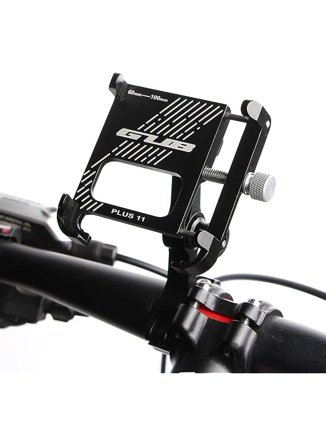 GUB PLUS11 Bicycle & Motorcycle Phone Mount, Aluminum Alloy Bike Phone Holder with 360° Rotation Adjustable for iPhone X XR Xs 7s 8 Plus, for Samsung S7/S6/Note5/4 GPS Mount 4 to 6.8 Inch - Image 1