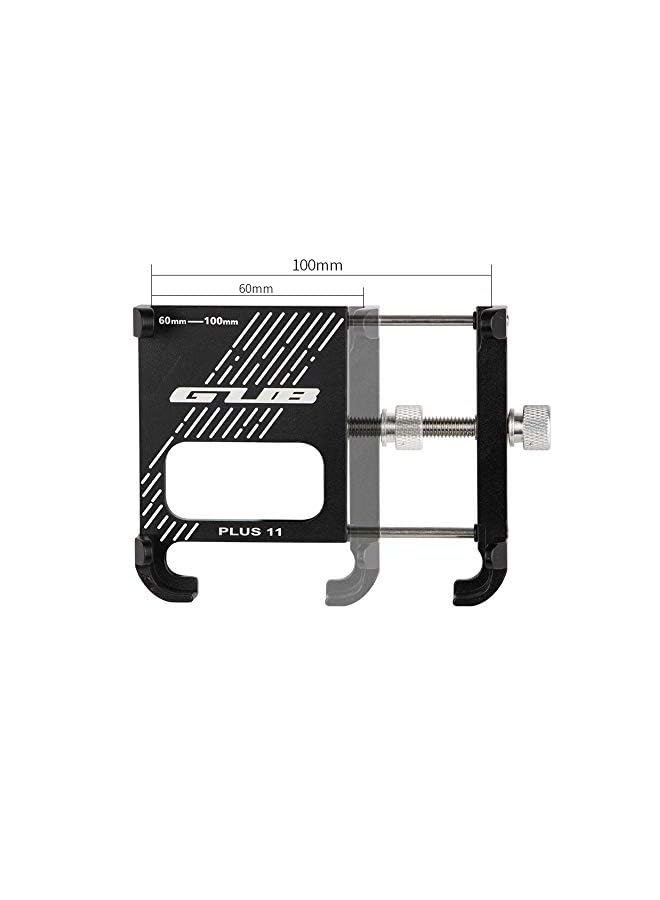 GUB PLUS11 Bicycle & Motorcycle Phone Mount, Aluminum Alloy Bike Phone Holder with 360° Rotation Adjustable for iPhone X XR Xs 7s 8 Plus, for Samsung S7/S6/Note5/4 GPS Mount 4 to 6.8 Inch - Image 5