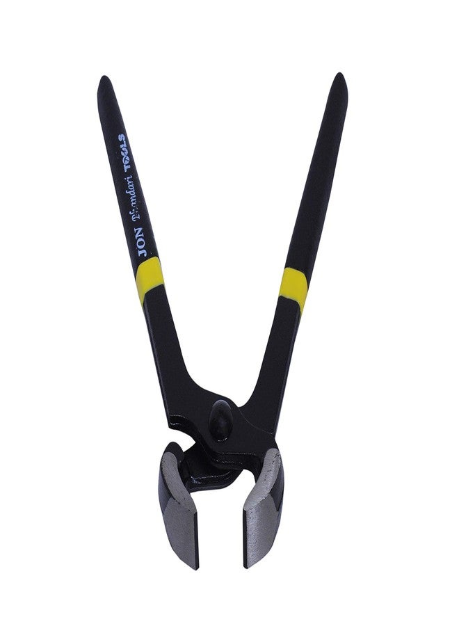 Jon Bhandari Tools 8 inch Carpenter Pincer - Heavy Duty Nail Puller Pliers with Black Coated Finish | Rust-Resistant Hand Tool for Carpentry, Construction, Wood, Craft & DIY - Image 2